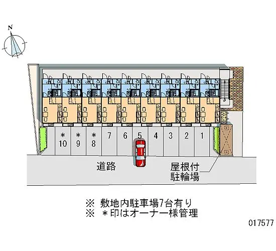 ★手数料０円★東大阪市若江東町　月極駐車場（LP）